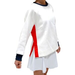 Le Lis Collection Womens Colorblock Long Sleeve PGA Golf Shirt SZ L